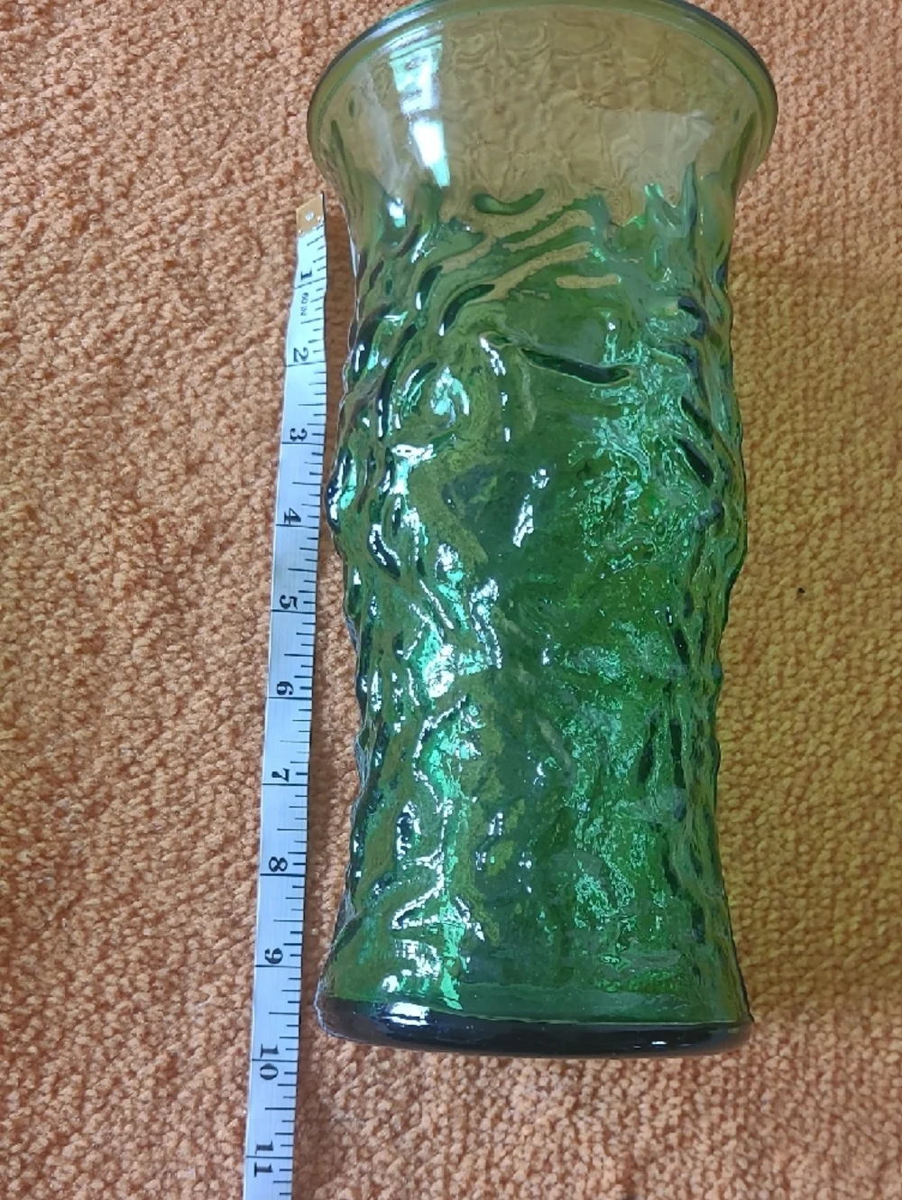 Glass Vase - 1 EO BRODY Carnival Glass